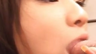 anal blowjob brunette double-penetration hairy handjob japanese masturbation oral