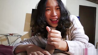 amateur ass chinese couple cumshot friends girlfriend handjob hd